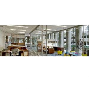 Hiện Đại Thanh Lịch Modular Máy Trạm Văn Phòng Bằng Kính Bức Tường Phân Vùng - Product Image 2