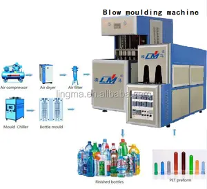 Konka — machine de moulage automatique de bouteilles d'eau, excellente machine en acier, appareil en plastique à 3 cavités, 1500bph
