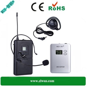 Hệ Thống Nghe Hỗ Trợ Âm Thanh Di Động UHF 790-810MHZ Bán Chạy Giá Rẻ & Máy Phát Cầm Tay - Product Image 4