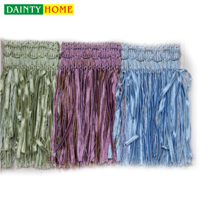 2017 Nuovi Prodotti Prezzo Competitivo Poliestere Arredamento Per La Casa Fringe Taglio Cotone - Product Image 1