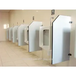 Privy Divider Panel Nhỏ Gọn Laminate Urinal <span class=keywords><strong>Partition</strong></span> <span class=keywords><strong>Board</strong></span> Cho Phòng Vệ Sinh Thương Mại - Product Image 1