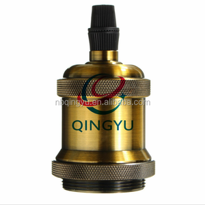 Cổ điển kim loại ánh sáng ổ cắm 250V 4A CE chứng nhận E26/E27 vít Chủ Đề Bóng đèn Holders với không có chuyển đổi - Product Image 3