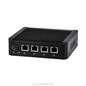 Qotom New J1900 4 RJ45 Komputer Desktop Mini OEM Q190G4U