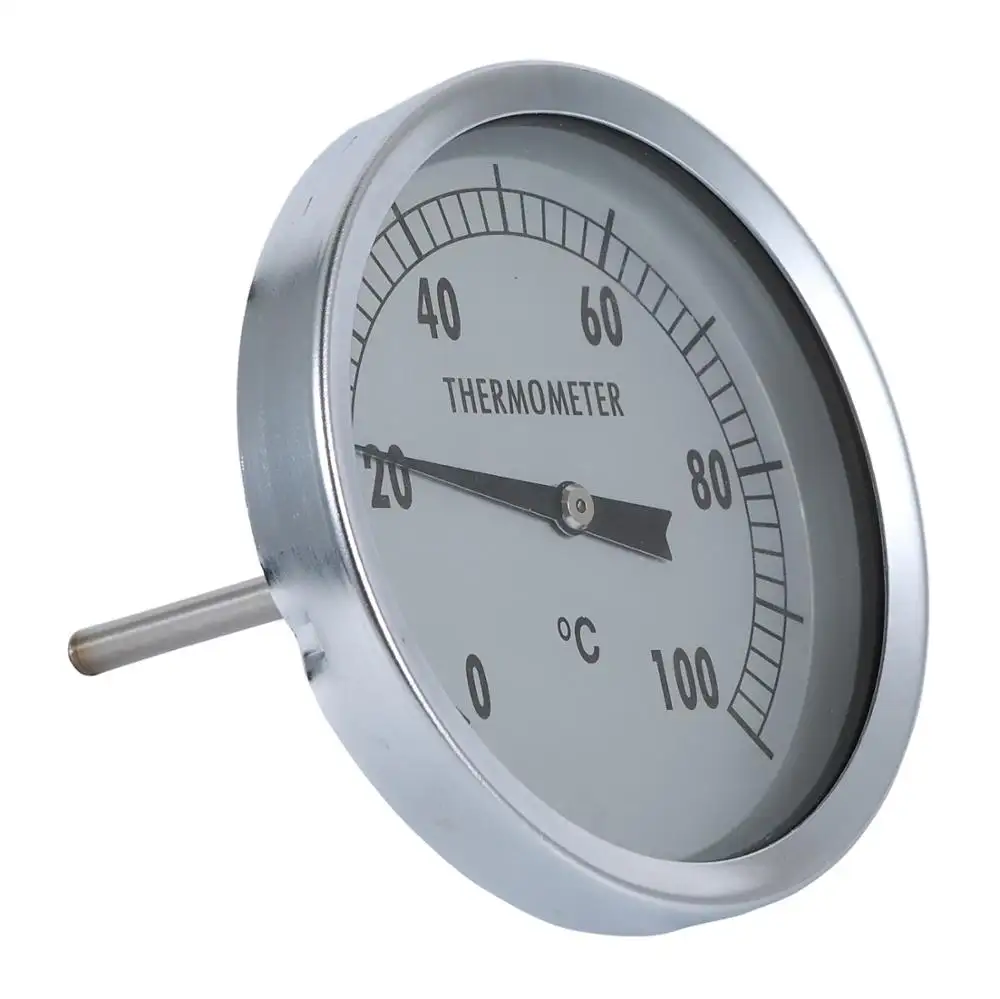HF 0-120 Gradi Celsius di Attrito-ha mantenuto HVAC Tasca Termometro Bimetallico