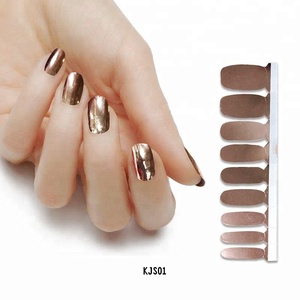 Roto irregulares de espejo de vidrio holograma decoración de Arte de uñas de holográfica uñas pegatinas - Product Image 3