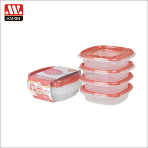 Hộp Cơm Trưa Bằng Nhựa PP Không Chứa BPA Tái Sử Dụng Hộp Đựng Thực Phẩm Trong Suốt 0,5L Có Nắp OEM ODM Chào Đón - Product Image 5