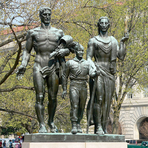 Personalizzato astratta scultura nudo bronzo <span class=keywords><strong>padre</strong></span> e la madre con i bambini statua <span class=keywords><strong>famiglia</strong></span> - Product Image 6