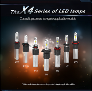 2017 la Mejor Calidad Buena Reemplazar Bombilla Halógena h4 <span class=keywords><strong>h7</strong></span> h9 h11 Led Faro 5000lm Uno Pcs - Product Image 1