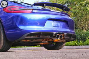 KM Body <span class=keywords><strong>Kit</strong></span> Cho 2012-2016 Cayman Boxster 981 GT4 Front Bumper Body <span class=keywords><strong>Kit</strong></span> Phí<span class=keywords><strong>a</strong></span> Sau Khuếch Tán Chất Liệu PP - Product Image 4