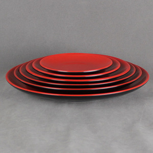 Impreso personalizado <span class=keywords><strong>de</strong></span> melamina a granel barato platos <span class=keywords><strong>de</strong></span> cena Placa <span class=keywords><strong>de</strong></span> latón marca conjuntos - Product Image 3