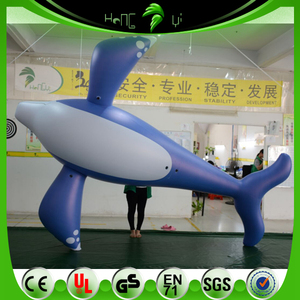 Inflable grande ballena modelo CENTRO COMERCIAL decoración de vacaciones de Navidad <span class=keywords><strong>pequeña</strong></span> <span class=keywords><strong>muñeca</strong></span> tamaño personalizado - Product Image 5