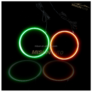 DC12v LED DRL Ojo Del Ángel de Halo Anillo de Luz Intermitente Intermitente - Product Image 2
