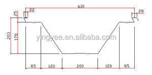 Di alta qualità con il Grande Arco Del Tetto Rullo Che Forma Macchina di Curvatura Del Tetto Foglio Rullo Che Forma Macchina - Product Image 5