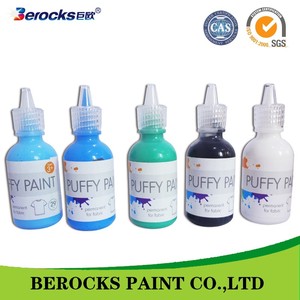 Orgánica pintura hinchada/acrílico pintura de tela, <span class=keywords><strong>camisetas</strong></span>, ropa y otros tejidos - Product Image 3