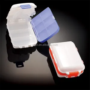 Recyclable free sample small plastic fishing box with tackle