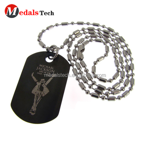 Personnalisé conception argent métal nom forme <span class=keywords><strong>dog</strong></span> tag avec la chaîne de boule - Product Image 5