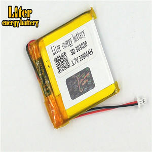 Plugue 1.0-<strong>2</strong> P Bateria De L&iacute;tio 303030 300 mAh lithium polymer battery Li Ion battery lipo Recarreg&aacute;vel with PCM - Product Image 3