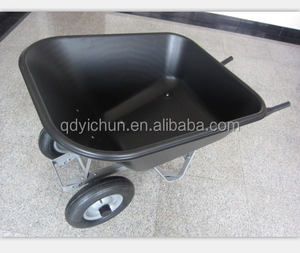 พลาสติกหนักก่อสร้างล้อรถเข็น Wb9800 130L - Product Image 2