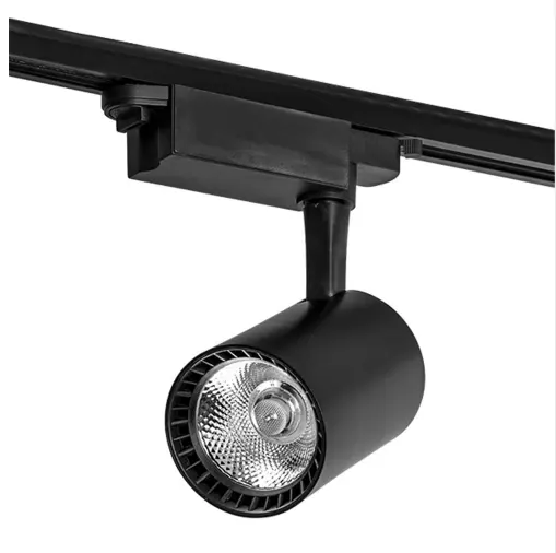 220v/110v de techo de aluminio carril punto de iluminación carril 30W Luz de pista Led reemplazar lámpara halógena