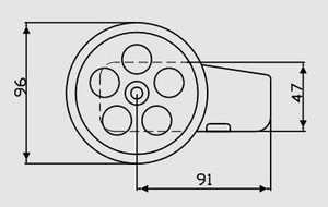 Meter Counter LK-50-1 Đo Chiều Dài Thiết Bị - Product Image 4