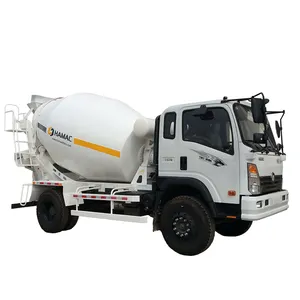 Büyük kapasiteli 10000kg beton harç kamyonu 6 kübik metre beton taşıma mikseri