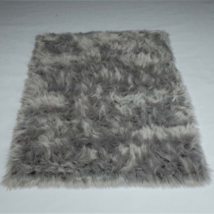 <span class=keywords><strong>Tapis</strong></span> lavable en fausse <span class=keywords><strong>fourrure</strong></span>, en fausse peau de mouton, pour canapé, vente en gros, bon marché - Product Image 4