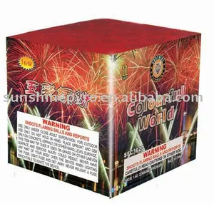 1.4g un0336 fuochi d'artificio 500 grammi torta consumatore pirotecnici per la vendita