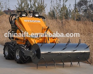 Alat Penggali Parit YF380 Mini Wheel Skid Steer <span class=keywords><strong>Loader</strong></span> untuk Dijual - Product Image 3