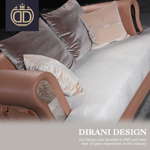 Post modernen Europäischen stil braun schnitts schlafsofa 1 + <span class=keywords><strong>2</strong></span> + 3 sitzer wohnzimmer leder abdeckung stoff sofa - Product Image 6