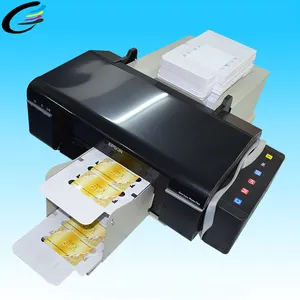Fcolor 100Pcs Pvc Card Continu Afdrukken Machine Pvc Kaart Printer T50