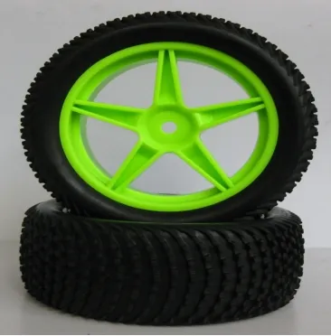 RC Car Parts 1/10 front Buggy Tire with foam insert 66078