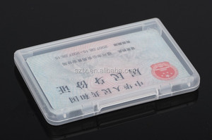 9.5cm * 6.4cm nhựa thẻ <span class=keywords><strong>container</strong></span> trường hợp cho tổ chức kinh doanh thẻ - Product Image 4