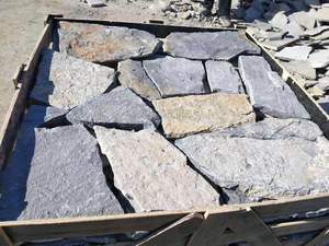 Đá lát tự nhiên thạch anh xanh lam, kích thước ngẫu nhiên, kiểu lát ngẫu hứng, dùng cho đường lái xe, đường đi bộ - Product Image 3