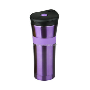 Zhejiang-<span class=keywords><strong>taza</strong></span> de viaje de acero inoxidable personalizable, <span class=keywords><strong>taza</strong></span> de viaje con autosellado, respetuoso con el medio ambiente - Product Image 3