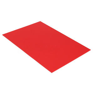 Plaque de feuille carrée en plastique, Perspex, 8x8cm, acrylique - Product Image 2