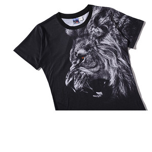 Gahumi fornitura di fabbrica a buon mercato 3d stampa animale <span class=keywords><strong>t</strong></span>-shirt personalizzato di bambù <span class=keywords><strong>t</strong></span>-shirt Shopping <span class=keywords><strong>Online</strong></span> - Product Image 3
