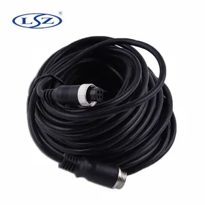 10M 4 Pin Aviation CCTV Cable Audio Video Camera Cable