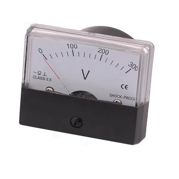 MU-45 panel analog voltmeter 220V