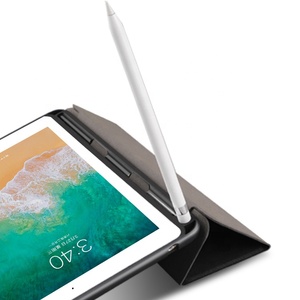 Étui de protection en Silicone pour <span class=keywords><strong>ipad</strong></span> housse avec porte-crayon pour <span class=keywords><strong>ipad</strong></span> 6th <span class=keywords><strong>génération</strong></span> pour <span class=keywords><strong>apple</strong></span> crayon - Product Image 3