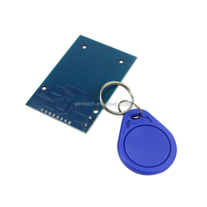 Gran oferta, 1 Juego de módulo IC inalámbrico RFID <span class=keywords><strong>RC522</strong></span> de 13,56 Mhz, 1 Juego de lector de tarjetas de escritura S50 SPI, Kits de Sensor de llave - Product Image 3