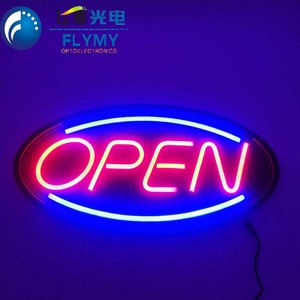 Negocio de <span class=keywords><strong>LED</strong></span> muestra abierta tablero de <span class=keywords><strong>anuncio</strong></span> pantalla eléctrica sign Light Up Sign intermitente y constante luz - Product Image 1