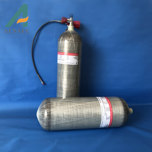 Appareil respiratoire à air comprimé ALSAFE 45oopsi/300bar en fibre <span class=keywords><strong>de</strong></span> carbone composite, bouteille <span class=keywords><strong>de</strong></span> <span class=keywords><strong>plongée</strong></span> - Product Image 6