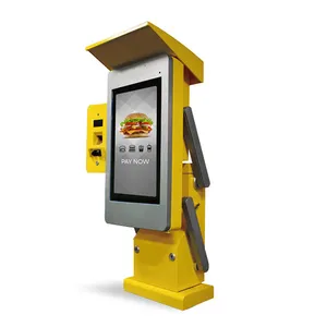 Kunden spezifischer Kiosk hersteller Schnelle Reaktion Touchscreen Self-Service-Rechnungs zahlungs kioske für Restaurants