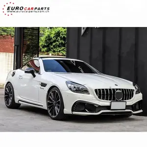 Alta qualità FRP SLK classe R172 2 porte 2011 anni kit corpo materiale frp paraurti gonna laterale raccordo per SLK classe R172 paraurti auto