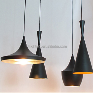 Noir peint Tom Dixon Battement pendentif lumière - Product Image 2