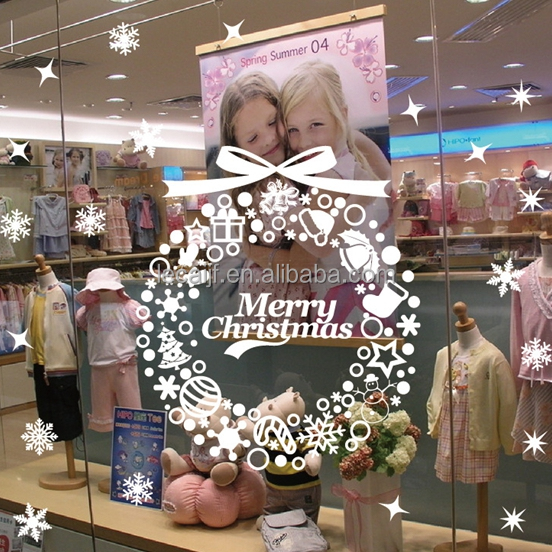 Рождественская Настенная Наклейка с цитатами, наклейка, настенное искусство, домашний декор, наклейка