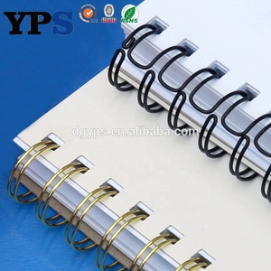 Custom Gold Plated <strong>Double</strong> <strong>Loop</strong> <strong>Book</strong> <strong>Binding</strong> <strong>Wire</strong> O Factory Price Free Sample for Office &amp; School Supplies - Product Image 3