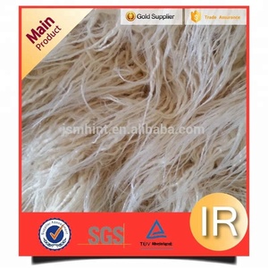 Cubierta de tela para silla de vestir, pelo largo rizado Mongol de cordero, 100% A - Product Image 5