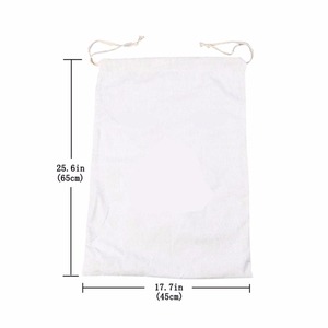 Panier à linge en toile à cordon de serrage, motif dessin animé mignon, pour les courses, les vêtements, les jouets pour bébés et enfants, rangement et tri - Product Image 3
