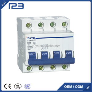 YEB1 mini circuit disjoncteur (MCB) <span class=keywords><strong>C45N</strong></span> - Product Image 1